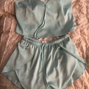 Colsie Sky Blue Lounge Set